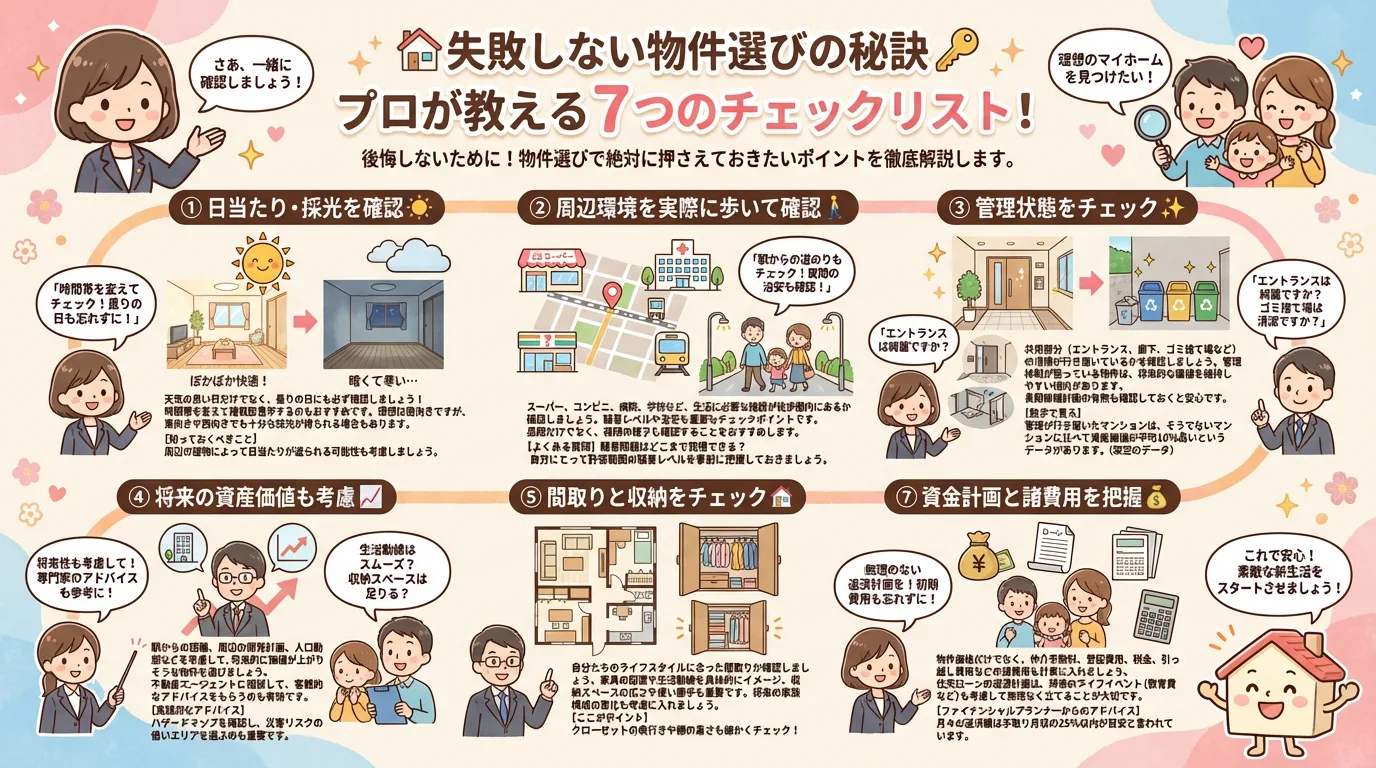 失敗しない物件選びのポイント