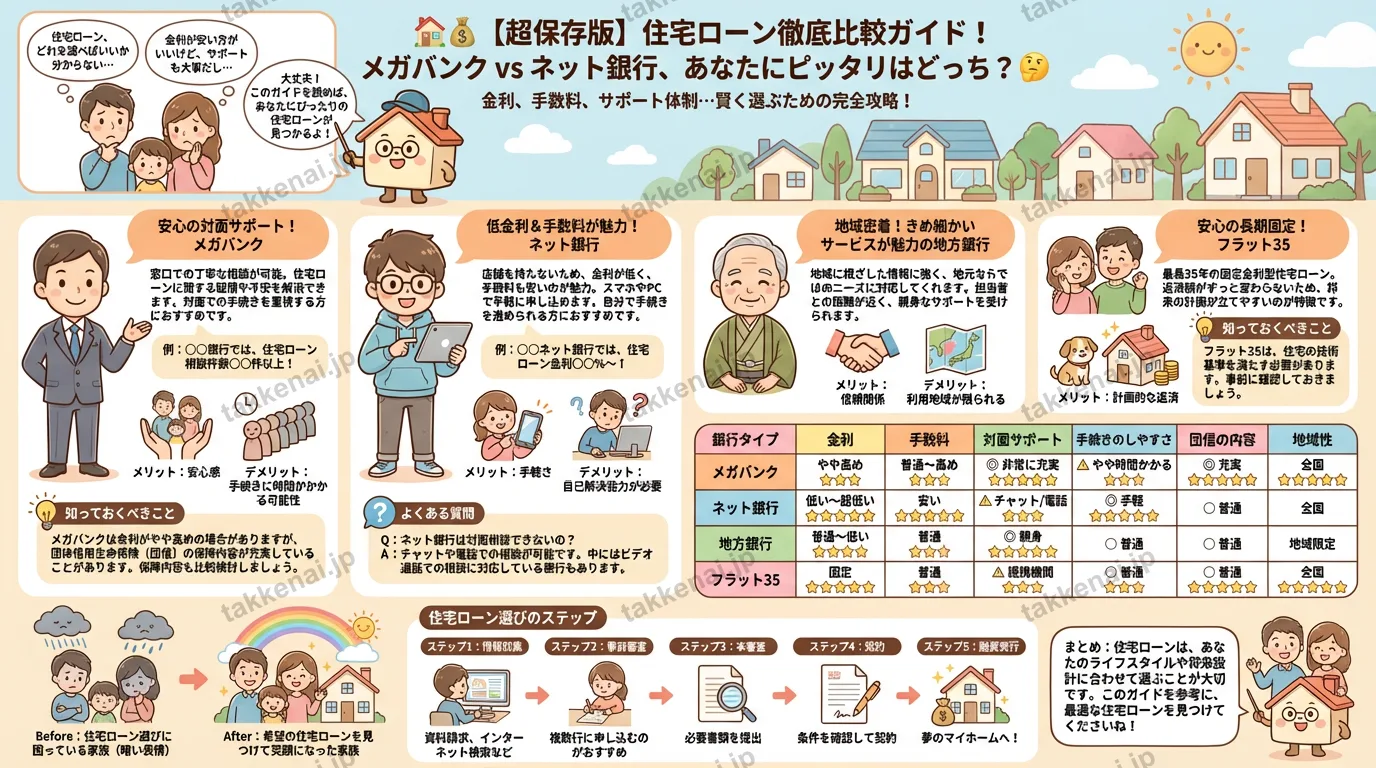 銀行別ローン比較ガイド