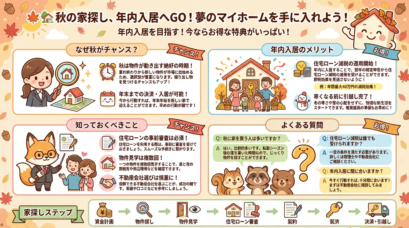 秋の住宅購入キャンペーン