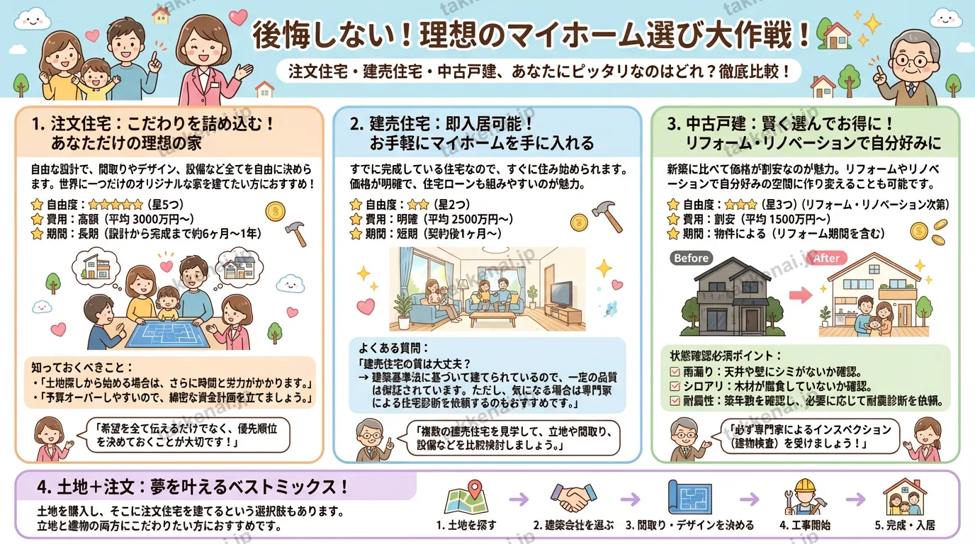 戸建住宅の選び方
