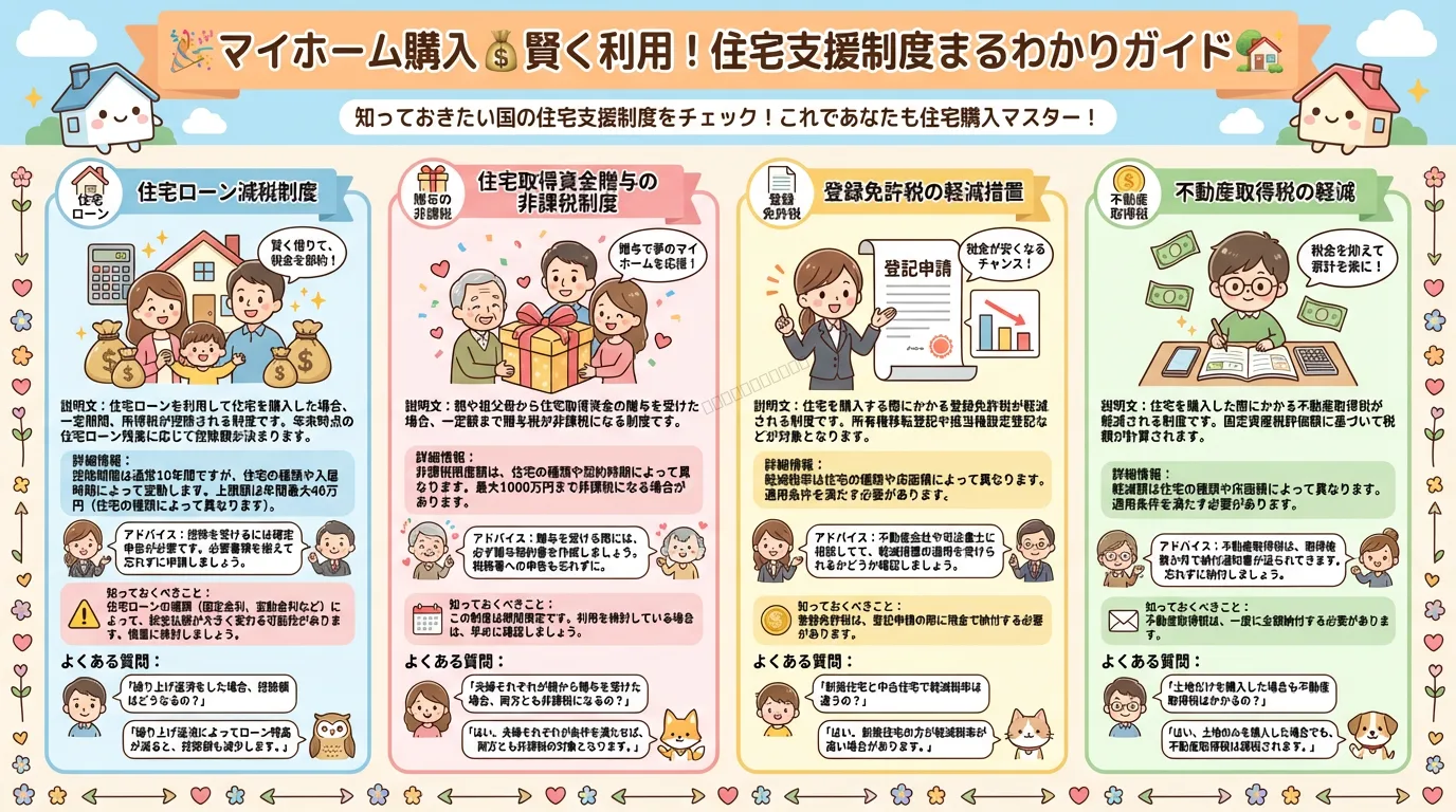 住宅取得に関する支援制度