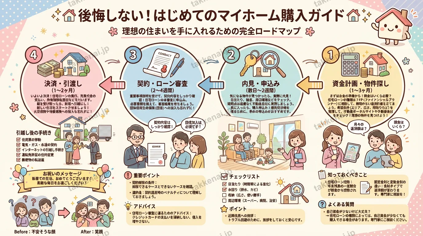物件探しから入居まで