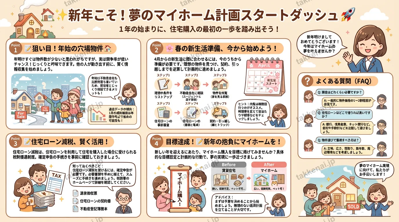新年の住宅購入プラン
