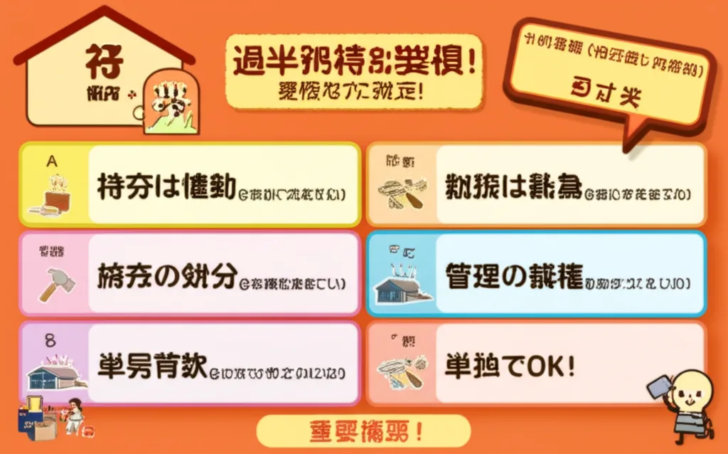 共有のインフォグラフィック|民法(権利関係)