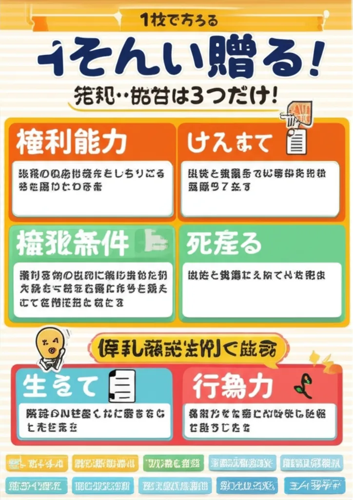 胎児の権利能力のインフォグラフィック|民法(権利関係)