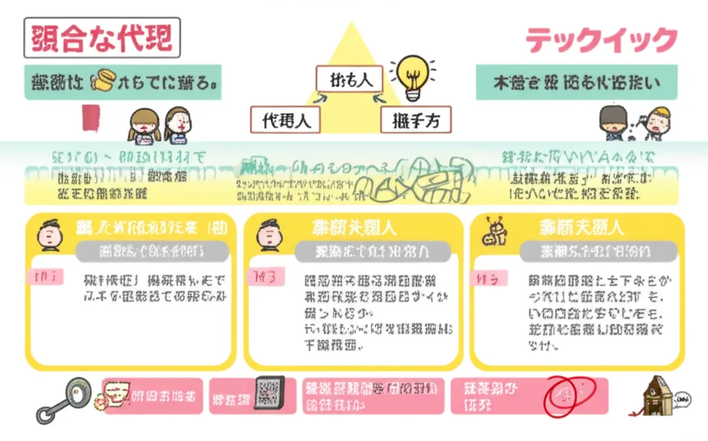 代理のインフォグラフィック|民法(権利関係)