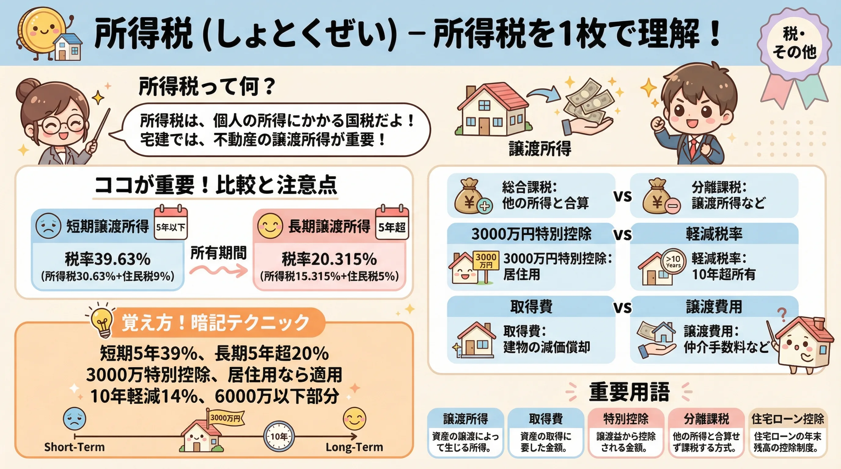 所得税のインフォグラフィック|税・その他