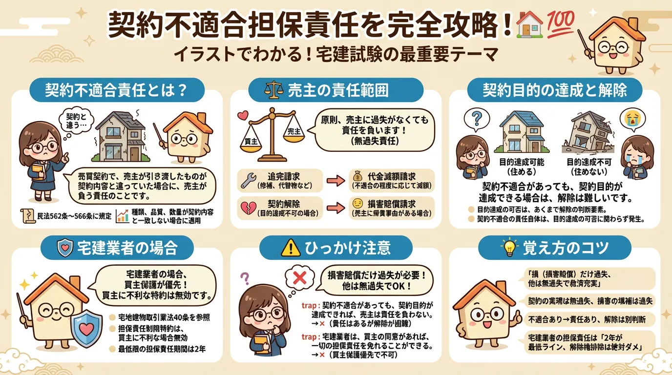 契約不適合担保責任の完全図解の図解|民法(権利関係)