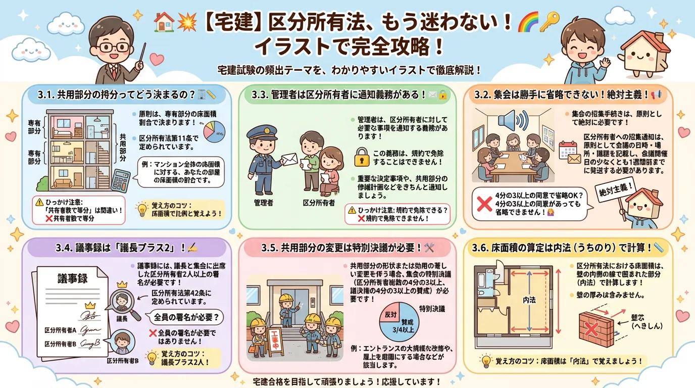 区分所有法の完全図解の図解|民法(権利関係)