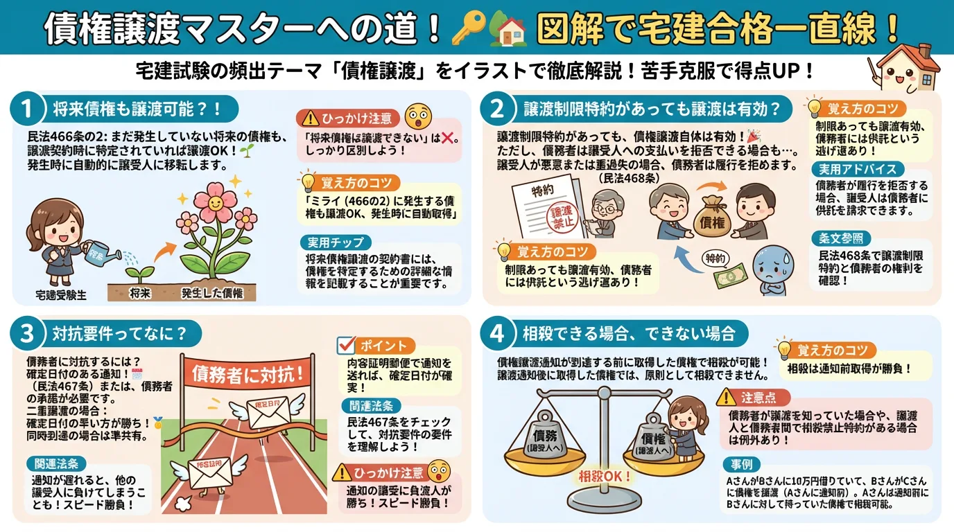 債権譲渡の完全図解の図解|民法(権利関係)