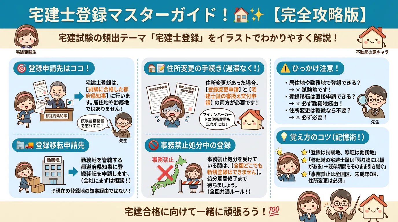 宅建士登録の完全図解の図解|宅建業法